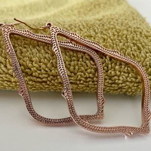 Kendra Scott rose gold Sophee earrings